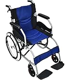 Amazon | 車椅子 軽量 折りたたみ アルミ製 介助ブレーキ付き